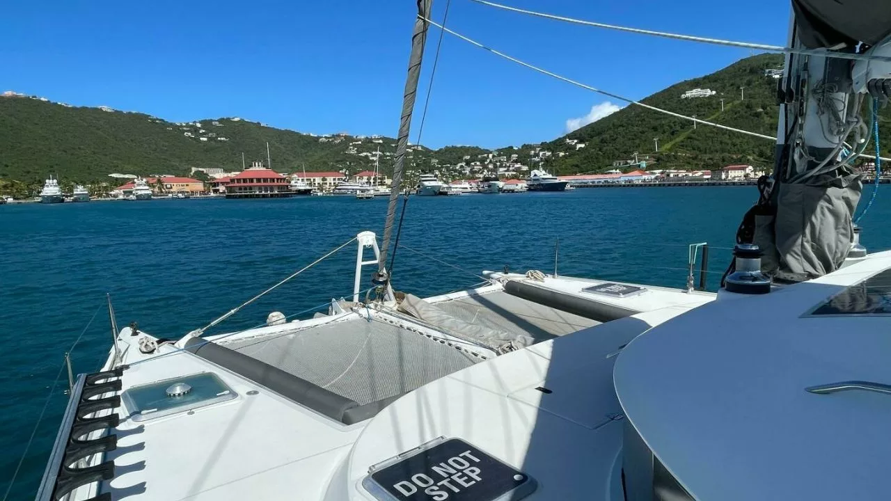 Catamaran yacht