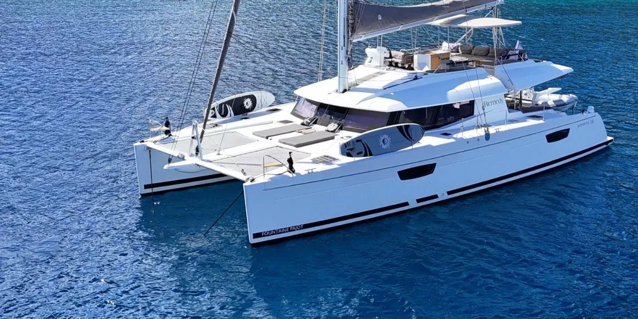 Virgin Islands Catamaran sailing