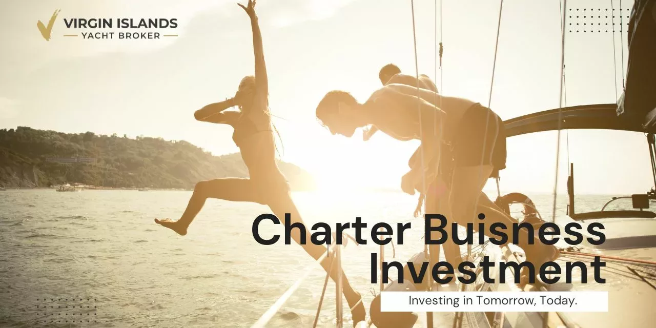 charter yacht business for sale in the BVI