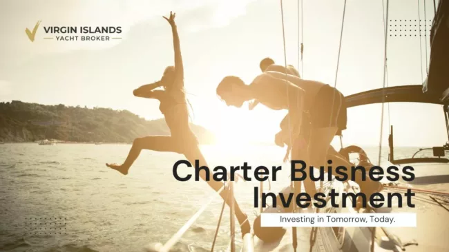 charter yacht business for sale in the BVI