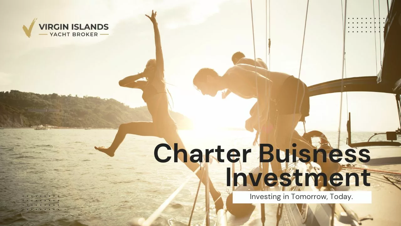 charter yacht business for sale in the BVI